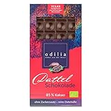 Odilia Dunkle Verführung: 70g Bio Dattel Schokolade | & Vegan und Ohne...