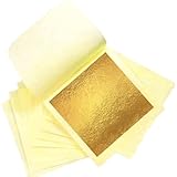 SovZovy 24 Karat Echte Blattgold,4, 33 x 4, 33 cm, Pack er Blattgoldblätter...