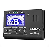 Linrax MT1 Metronom Stimmgerät, 3 in 1 Digitales Metronom Stimmgerät...