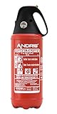 2 kg Feuerlöscher DIN EN 3 Autofeuerlöscher Pulverlöscher Manometer Halterung...