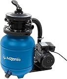 Miganeo Sandfilteranlage Speed Clean Dynamic 6500 - Blau | Pumpenleistung 4.500...