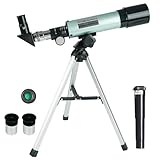 Misilmp Astronomical Telescope, Teleskop für Kinder Zoom 360/50 mm 90X HD...