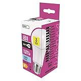 EMOS LED Lampe A60, 13,2 W Ersatz für 100 W Glühbirne, E27 Sockel, Helligkeit...