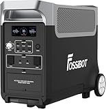 FOSSiBOT F3600 Pro Solargenerator, 3840Wh LiFePO4 Tragbare Powerstation, 3x230V...