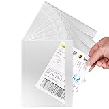 RAGO® Lieferscheintaschen selbstklebend 100 Stück DIN C5 für A5 I...