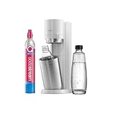 SodaStream Wassersprudler Duo mit CO2-Zylinder, 1x 1L Glasflasche und 1x 1L...