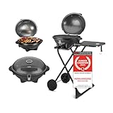 TZS First Austria 2in1 Elektrogrill – extrem stabiler & klappbarer...
