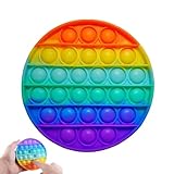 Pop It Baby - Silikon Anti-Stress-Spielzeug, Regenbogen Bubble, Fidget Toys Für...