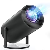 [Built-in Apps & Android 11.0] Mini Beamer Tragbarer 18000 Lux Projektor 4K...