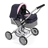 Bayer Chic 2000 555 26 - Puppenwagen Smarty, für Kinder ab 2 Jahren, Melange...