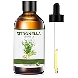 Citronella Öl 100 ml, Rein Citronella Ätherisches Öl für Aroma Diffuser,...