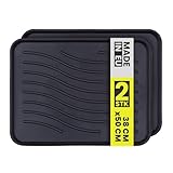 Bestlivings Schuhabtropfschale (2er Pack) Schuhwanne mit hohem Rand (50 x 38 x...