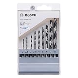 Bosch Professional 9-tlg. PointTeQ Sechskantbohrer-Set (für Metall, Ø: 2-8 mm,...
