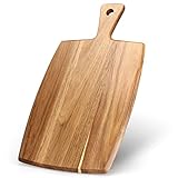 Schneidebrett aus Akazienholz Holzbrett Cheese Charcuterie Boards 43 x 25 cm...