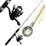 PALADIN Fishing Eisangel Set Basic - Profi Eisrute + Stationärrolle +...