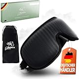 OMNIRELEXX Schlafmaske für Frauen und Herren – Atmungsaktive Schlafbrille –...