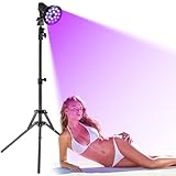 Ibtyzo Gesichtsbräuner Solarium für Zuhause Bräunungslampe - 54W...