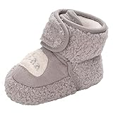 Happy Cherry Baby Fleeceschuhe Winter Stiefel Mädchen Jungen Lauflernschuhe...