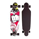 Sumeber Longboard Skateboard 31 Zoll for Anfänger Twin Tip Street Long Board...