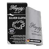 Hagerty Silver Cloth Schmuck Reinigungstuch 36x30cm I imprägniertes Tuch aus...