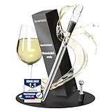 SilverRack Weinkühler Stab mit Ausgießer - Kühlstab für Weinflaschen aus...