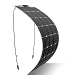 Solarpanel 12V Flexibel 100W Laderegler Monokristallin Solar 12V Ultraleicht,...