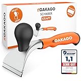 Gakago Kraft-Schaber - Hochwertige 65mm Ziehklinge aus langlebigen Wolframcarbid...