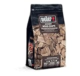 Weber Räucherchips (700g Packung) - Hickory Holz, für Rind-, Schweine-, Wild-...