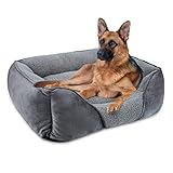 FURTIME Hundebett Grosse Hunde, Hundebett Waschbar Flauschig Hundekorb,...