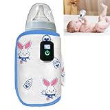 Flaschenwärmer,Baby Flaschenwärmer Unterwegs,Bottle Warmer,Tragbarer...
