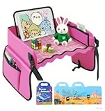 Taoxee Knietablett Reisetisch Auto Kinder,tisch für auto kinder mit Kinder...