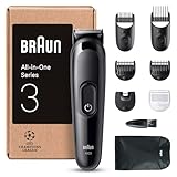 Braun All-in-One Series 3, 8-in-1 Multigroom, Barttrimmer, Nasenhaartrimmer,...