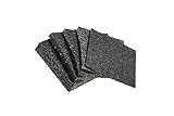 Terrassenpads 90 x 90 mm x 3mm 6mm 8mm 10mm 20mm | Unterleger aus Gummigranulat...