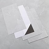 Vinylboden Selbstklebend PVC Bodenbelag Selbstklebend Wasserdicht für Bad Flur...