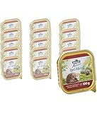 Dehner Natura Premium Igelfutter, Igel-Menü, Alleinfutter für Igel, Nassfutter...