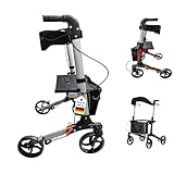 DIVID® Rollator aus Aluminium in 3 Farben 1002 B, Leichtgewicht ideal für...