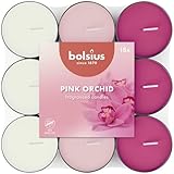 Bolsius - 18 Duft theelichter - Rosa Orchidee - Brenndauer von 3,5 Stunden -...