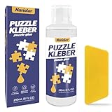 Nariolar Puzzle Kleber Transparent mit Applikator Geeignet zum Befestigen und...