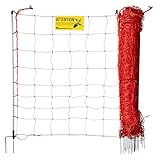 horizont Schafzaun 50 m, strongline 105 cm hoch - 14 Fiberglaspfähle mit...