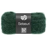 LANA GROSSA Setasuri | Feines Lace-Garn aus Suri-Alpakafasern mit Seide |...