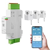 BSEED 3-Phasen Smart Stromzähler, 120A DIN-Schiene WLAN Energiezähler mit...