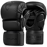 LIBERLUPUS MMA Handschuhe Sparring– Offene Handfläche für...