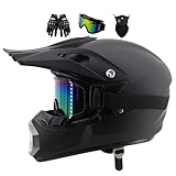 Motocross Helm Fullface Helm Dirt Bike Integral Motorradhelm, Jugend...