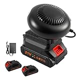 luolety Auto-Heizlüfter, tragbarer Auto-Windschutzscheiben-Entfroster für...