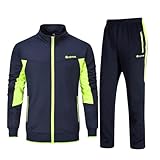 Rdruko Jogginganzug Herren Set Trainingsanzug Sportanzug Langarm Freizeitanzug...