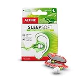 Alpine SleepSoft Gehörschutz Ohrstöpsel zum Schlafen - Schalldämpfer...