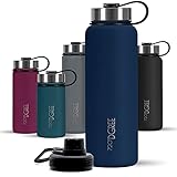 720°DGREE Edelstahl Trinkflasche 1200ml “noLimit” - Auslaufsicher,...