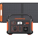 Jackery Solargenerator 500, 518WH Tragbare Powerstation mit SolarSaga 100W...