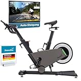 Skandika Spinning Bike Indoor Kliva 800-S | Heimtrainer Fahrrad SMART mit LED,...
