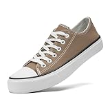sharllen Canvas Sneakers Stoffschuhe Damen Atmungsaktive Low Top Turnschuhe...